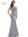Marsoni Off Shoulder Satin Long Evening Gown 1153 - The Dress Outlet