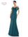 Marsoni Off Shoulder Satin Long Evening Gown 1153 - The Dress Outlet
