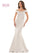Marsoni Off Shoulder Satin Long Evening Gown 1153 - The Dress Outlet