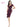 Marsoni Ruffle Accent Beaded Short Dress 1106 - The Dress Outlet