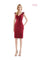 Marsoni Short Mother of the Bride Beaded Dress 1109 - The Dress Outlet