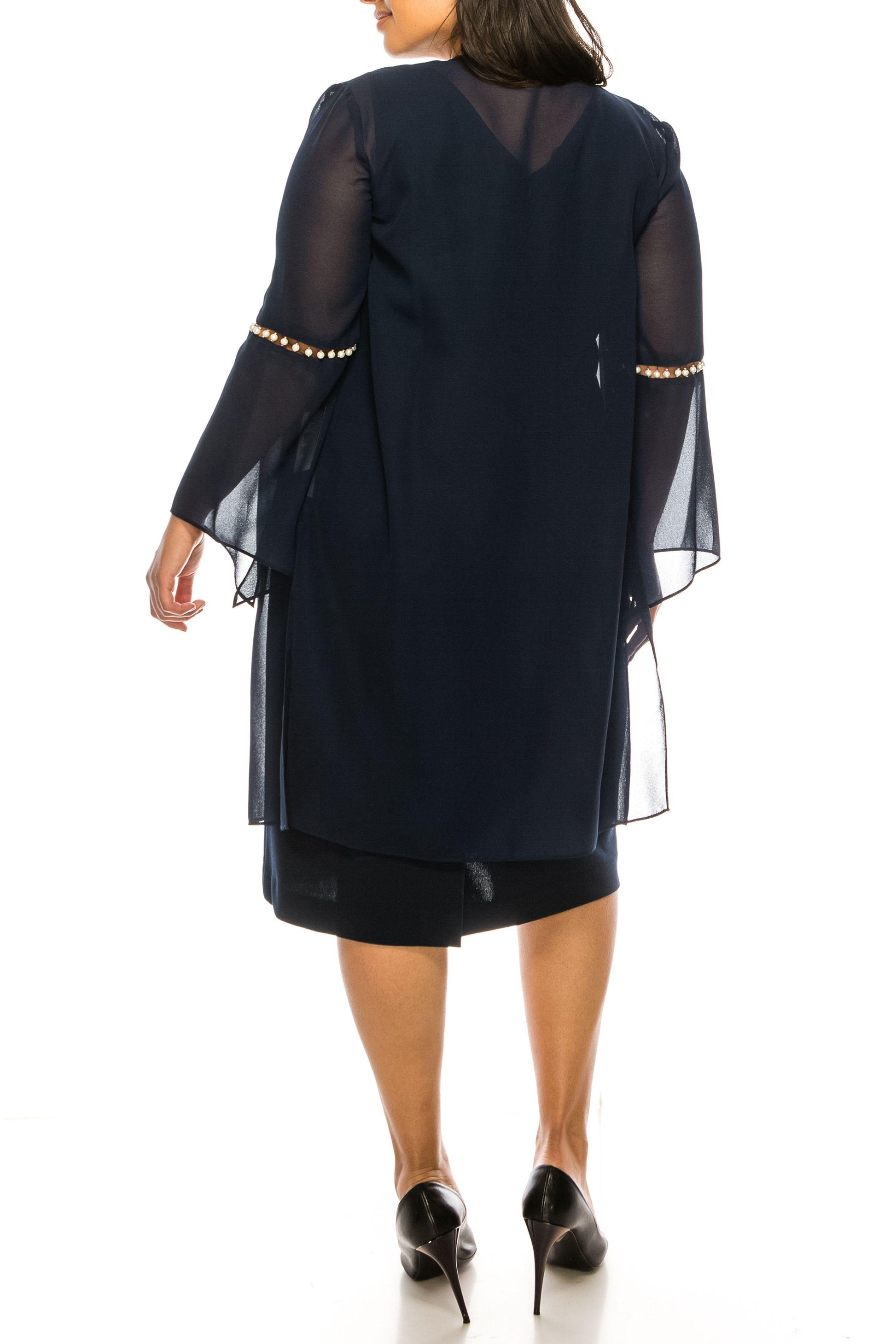 Maya Brooke Plus Size Short Jacket Dress 29543 - The Dress Outlet