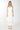 Cocktail Dresses Long Sleeveless V Neck Lace Dress White
