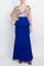 Formal Dresses Long Ruffle Formal Dress COBALT