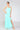 Formal Dresses Long Spaghetti Strap Side Slit Chiffon Dress Turquoise
