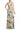 Formal Dresses Long A Line Floral Print  Formal Dress Ivory Multi