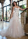 Wedding Dresses Long Bridal Mermaid Lace Applique Wedding Dress Ivory Pink  Champagne