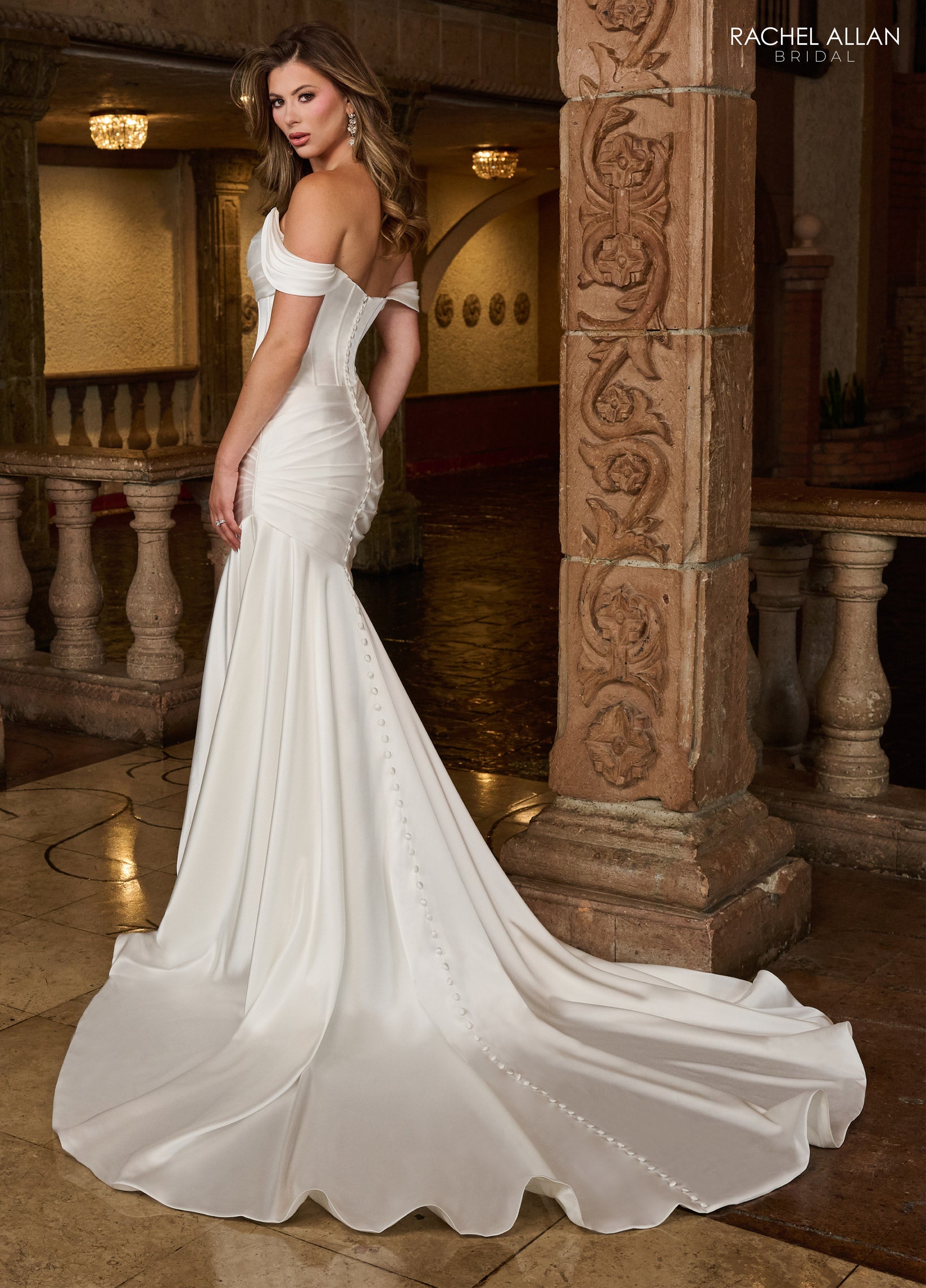 Wedding Dresses Long Simple Mermaid Wedding Dress White