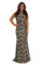 Morgan & Co Long Formal Halter Prom Dress 22199R - The Dress Outlet
