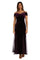 Nightway Long Off Shoulder Formal Velvet Gown 22083 - The Dress Outlet
