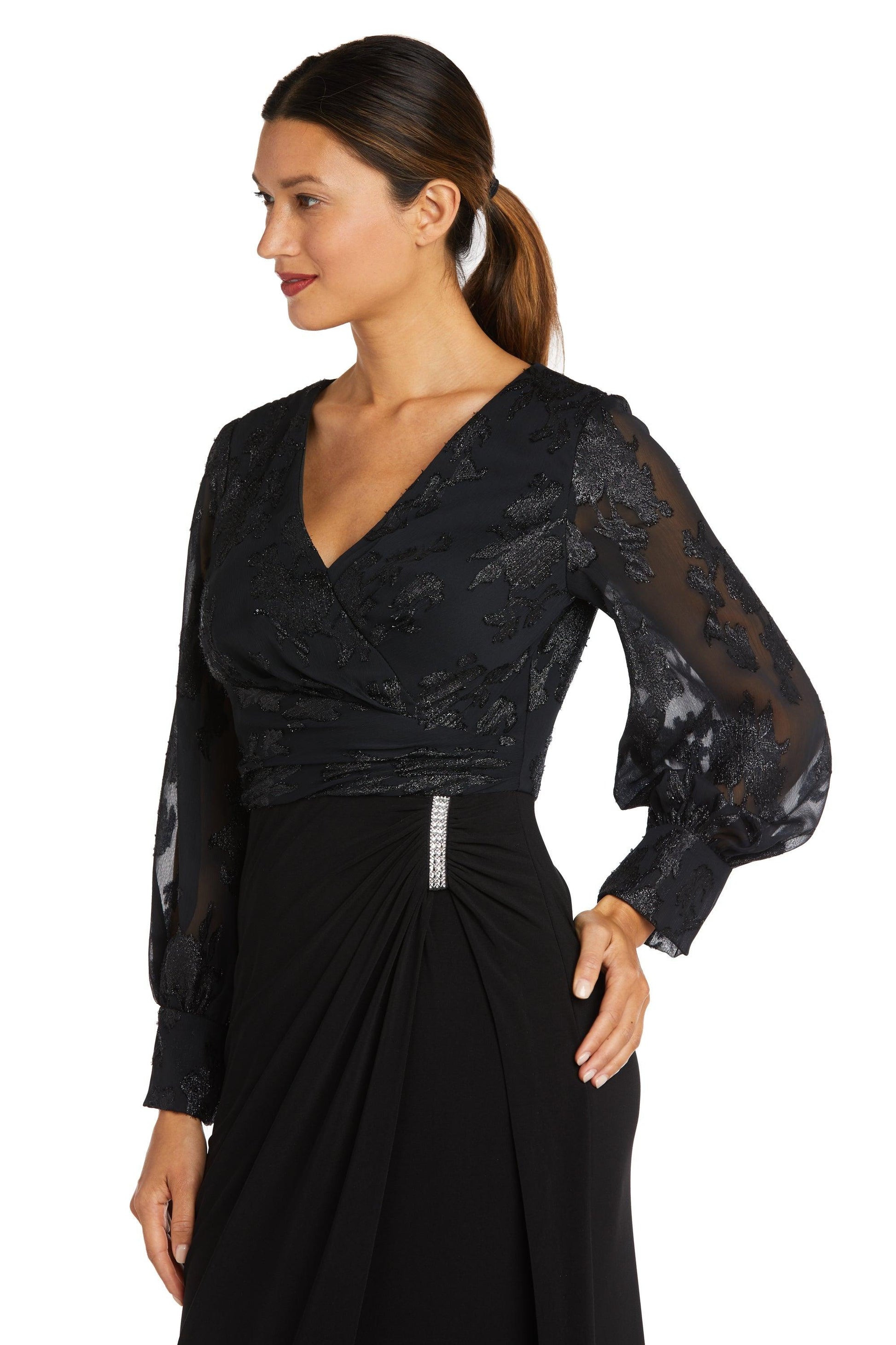 Nightway Mother of the Bride Long Dress 22062 - The Dress Outlet