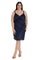 Nightway Short Plus Size Cocktail Dress  22109W - The Dress Outlet