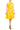 Cocktail Dresses A Line Short Printed Cocktail Dress Yellow