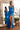 Prom Dresses Long Formal Prom Fitted Evening Dress Cyan Blue