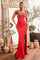 Prom Dresses Long Formal Prom Fitted Evening Dress Red