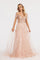 Off Shoulder  A-line Long Prom Dress - The Dress Outlet