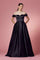 Off Shoulder Long A-Line Long Prom Dress - The Dress Outlet