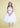One Shoulder Beaded Flower Girl Dress - The Dress Outlet