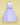 One Shoulder Beaded Flower Girl Dress - The Dress Outlet
