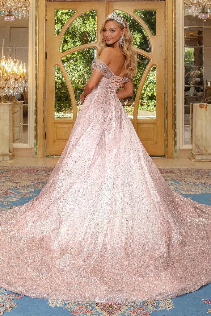 Portia and Scarlett Prom Long Ball Gown 22969 - The Dress Outlet