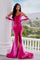 Portia and Scarlett Prom Long Velvet Dress 22403 - The Dress Outlet