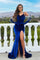 Portia and Scarlett Prom Long Velvet Dress 22403 - The Dress Outlet