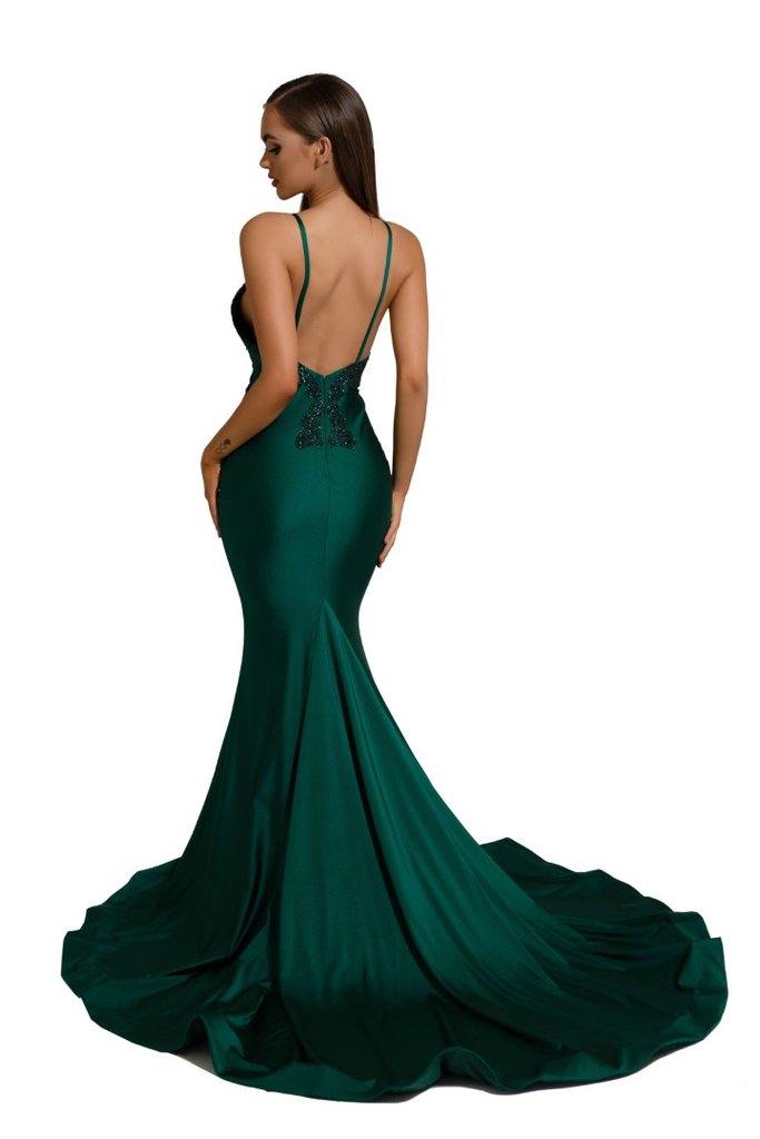 Portia And Scarlett Sexy Long Fitted Prom Dress PS6303 - The Dress Outlet