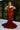 21208 Strapless Long Prom Dress Red