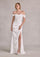 Wedding Dresses Simple Bridal Gown Slit Wedding Dress Ivory/Honey