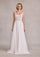 Wedding Dresses A Line Corset Long 3D Floral Applique Wedding Dress Ivory/Honey