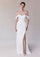 Wedding Dresses Long Corset Simple Wedding Dress Ivory