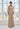 Mother of the Bride Dresses Long Sleeve Metallic Formal Dress Rose Gold