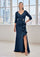 Formal Dresses Long Formal Ruffle Evening Dress Teal