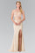 Prom 2 Piece Sexy Halter Evening Gown - The Dress Outlet Elizabeth K