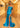 Prom Dresses Long Formal Fitted Slit Prom Dress Ocean Blue