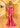 Prom Dresses Long Formal Fitted Slit Prom Dress Fuchsia