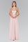 Prom Long Chiffon Spaghetti Strap Evening Dress - The Dress Outlet
