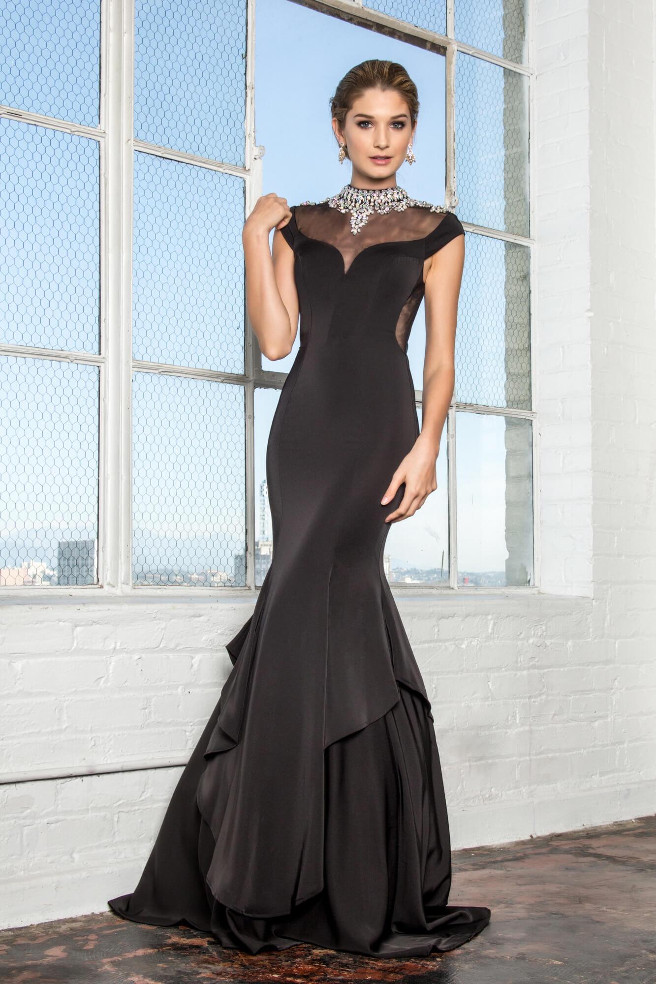 Long Fitted Prom Dress Sale