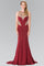 Prom Long Formal Low Back Plus Size Evening Gown - The Dress Outlet Elizabeth K