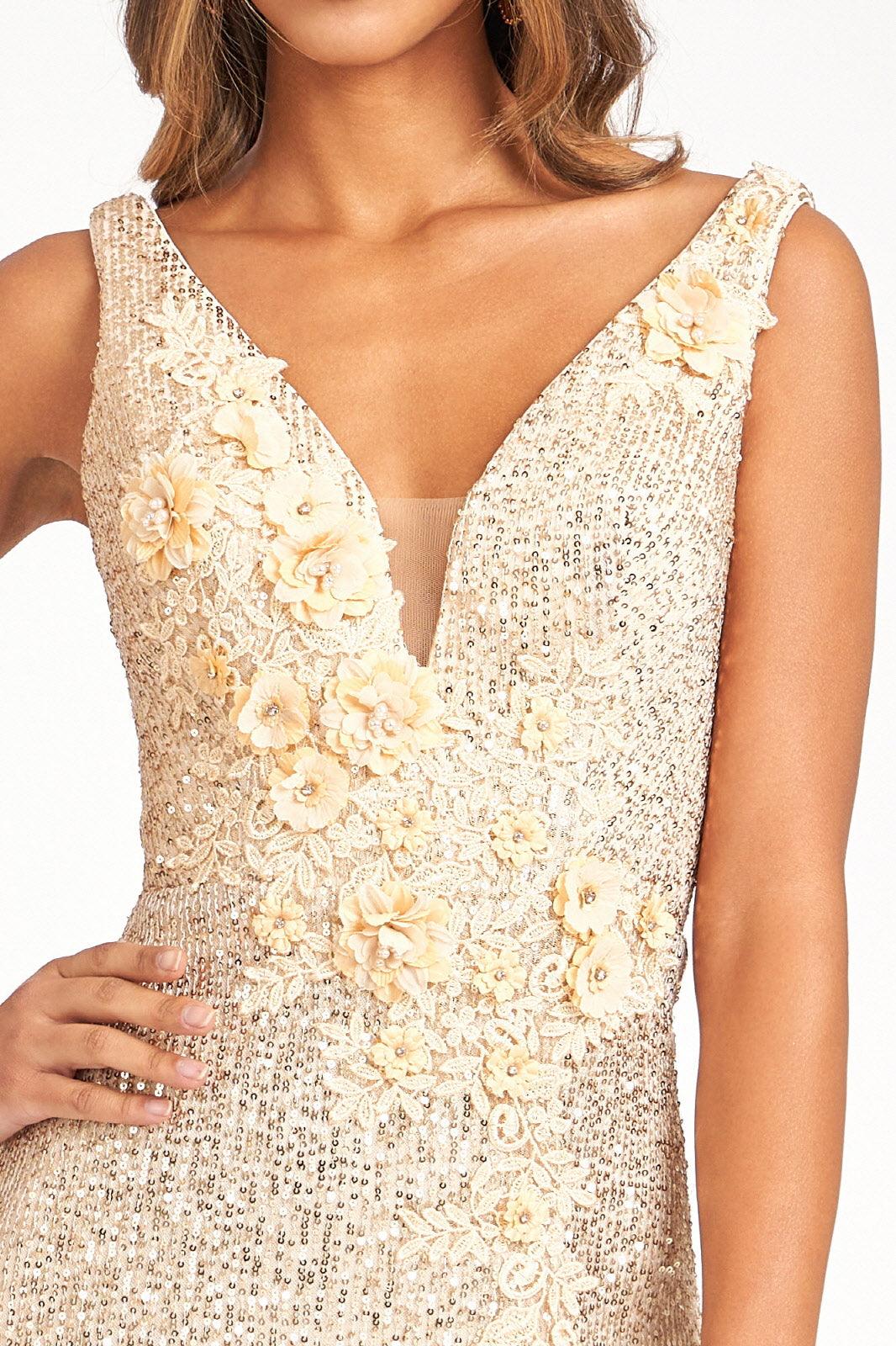 Prom Long Formal Sleeveless Evening Dress - The Dress Outlet