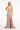 Prom Long Spaghetti Strap Sequins Formal Dress Rose Gold