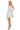 Prom Short Spaghetti Strap Metallic Glitter Dress - The Dress Outlet