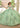 Long Applique Ball Gown Cape Only Sage Mint