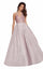 Rachel Allan Prom Halter Long Ball Gown 6414 - The Dress Outlet