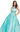 Rachel Allan Prom Long Halter Beaded Dress 6528 - The Dress Outlet