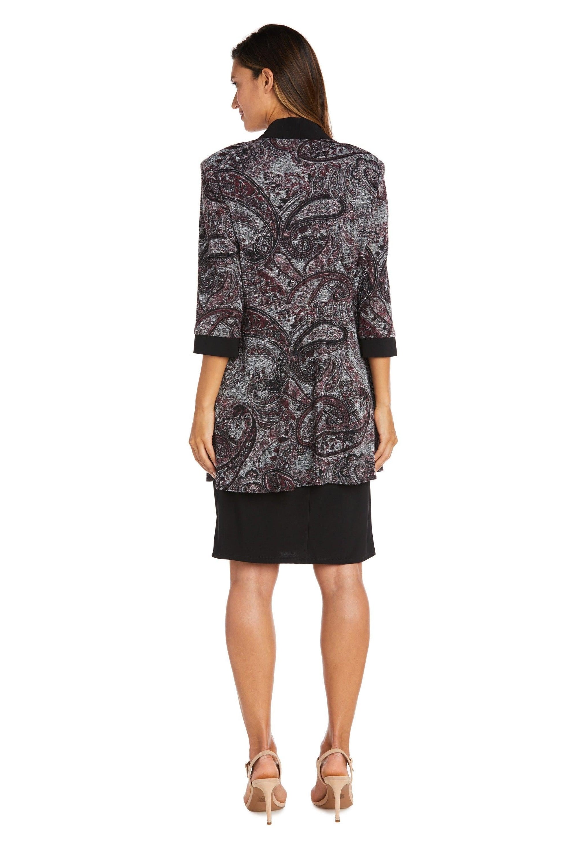 R&M Richards 2 Piece Petite Short Jacket Dress 9213P - The Dress Outlet