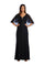 R&M Richards Long Mother of the Bride Lace Gown 5673 - The Dress Outlet