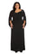 Mother of the Bride Dresses Long Formal Plus Size Dress Black