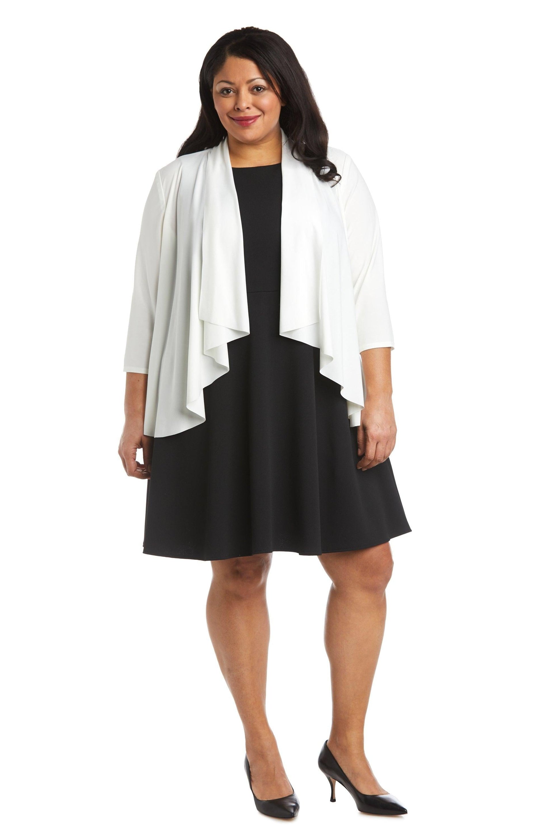 R&M Richards Formal Plus Size Jacket 8244W - The Dress Outlet