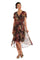 R&M Richards High Low Short Sleeve Dress 7910 - The Dress Outlet